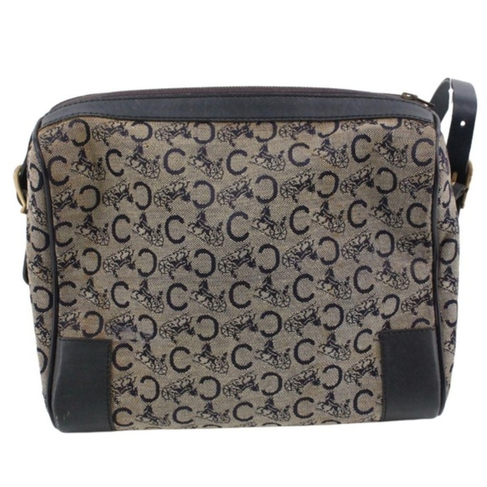 Celine Brown Macadam Crossbody Bag